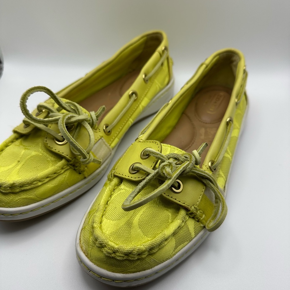 Coach Rainey Boat Loafer Shoe - Picture 4 of 7